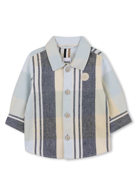 Camicia con logo HUGO BOSS KIDS | J52446791